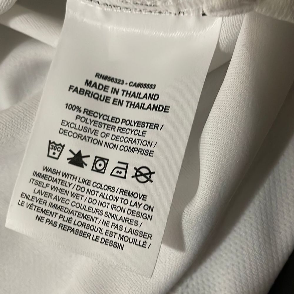 NWT NIKE DRI-FIT Tennis polo white shirt size small - Picture 7 of 7
